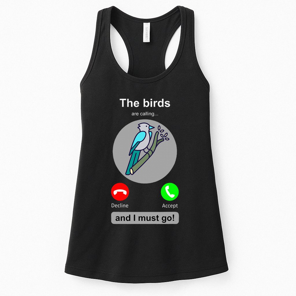 Birding Funny Bird Watcher Bird Lover Gift Womens Tank Top