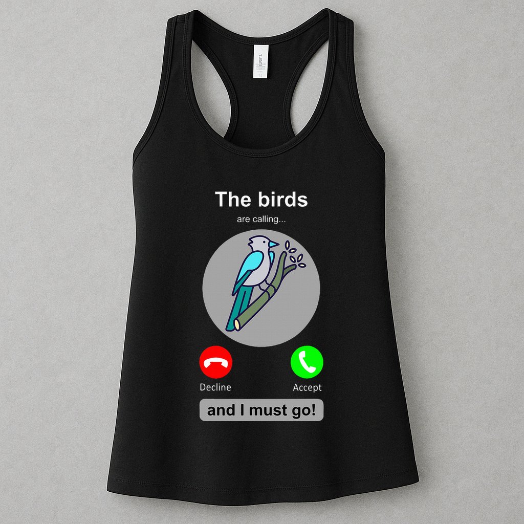 Birding Funny Bird Watcher Bird Lover Gift Womens Tank Top