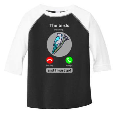 Birding Funny Bird Watcher Bird Lover Gift Toddler Fine Jersey T-Shirt