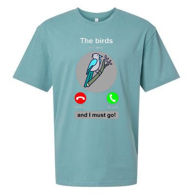 Birding Funny Bird Watcher Bird Lover Gift Sueded Cloud Jersey T-Shirt