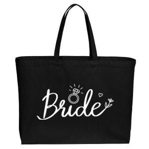 BridetoBe For Bridal Shower Or Bachelorette Party Cotton Canvas Jumbo Tote