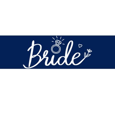 BridetoBe For Bridal Shower Or Bachelorette Party Bumper Sticker