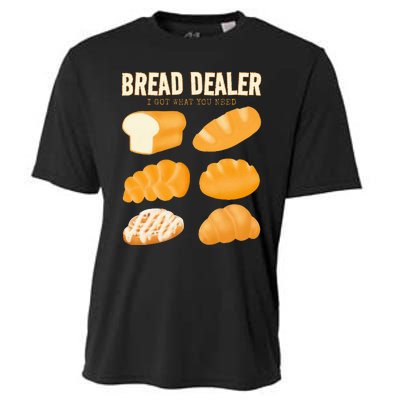 Bakery Funny Bread Baker Bread Dealer Making Dough Baking Cooling Performance Crew T-Shirt