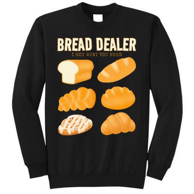 Bakery Funny Bread Baker Bread Dealer Making Dough Baking Sweatshirt