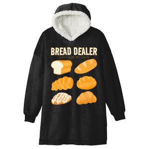 Bakery Funny Bread Baker Bread Dealer Making Dough Baking Hooded Wearable Blanket