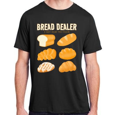 Bakery Funny Bread Baker Bread Dealer Making Dough Baking Adult ChromaSoft Performance T-Shirt