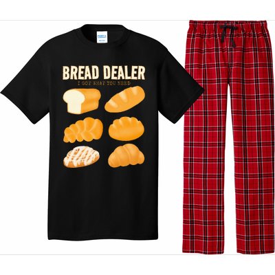 Bakery Funny Bread Baker Bread Dealer Making Dough Baking Pajama Set