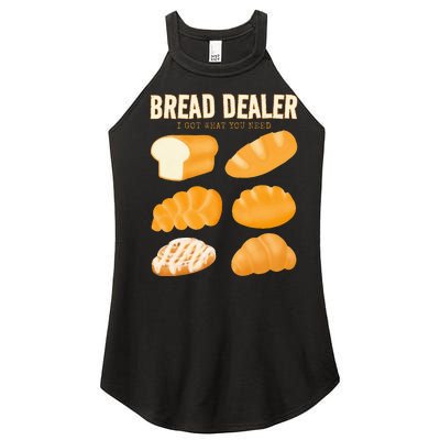 Bakery Funny Bread Baker Bread Dealer Making Dough Baking Women’s Perfect Tri Rocker Tank