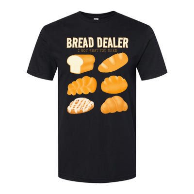 Bakery Funny Bread Baker Bread Dealer Making Dough Baking Softstyle CVC T-Shirt