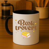 Booktrovert Funny Book Lover Reading Mug