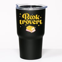 Booktrovert Funny Book Lover Reading Tumbler