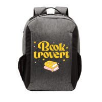 Booktrovert Funny Book Lover Reading Vector Backpack