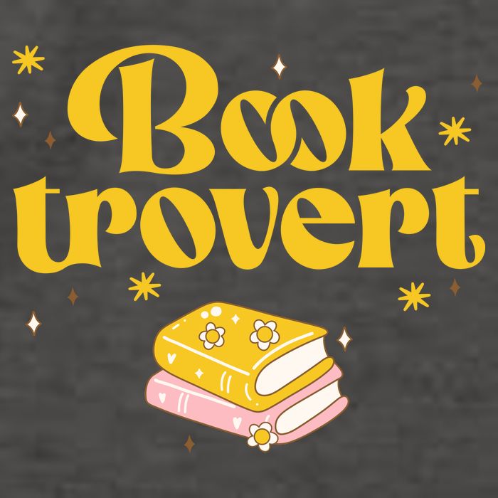 Booktrovert Funny Book Lover Reading Vector Backpack