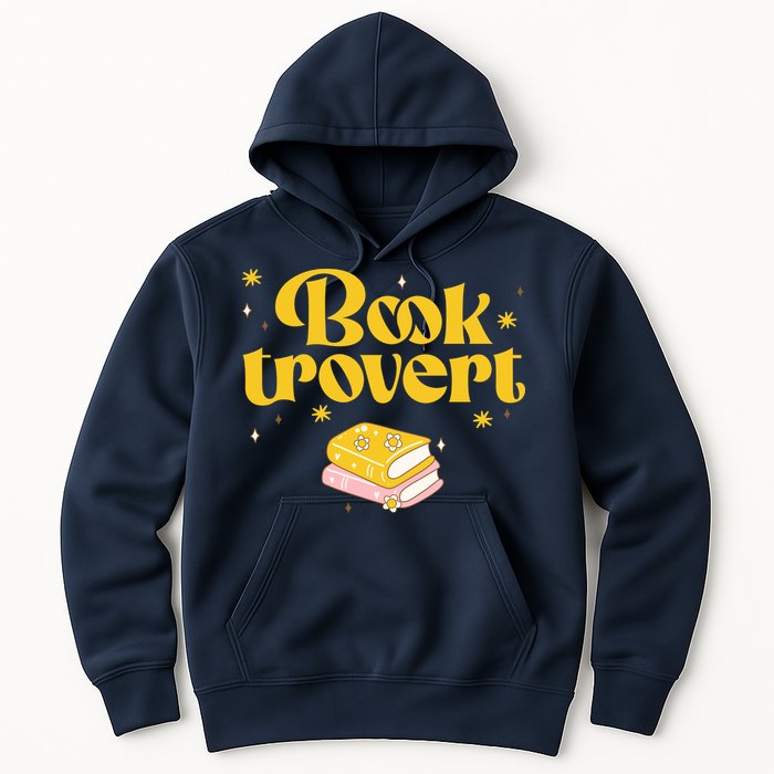 Booktrovert Funny Book Lover Reading Hoodie
