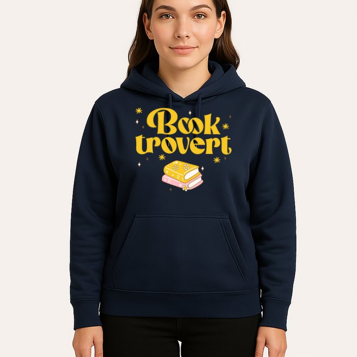 Booktrovert Funny Book Lover Reading Hoodie