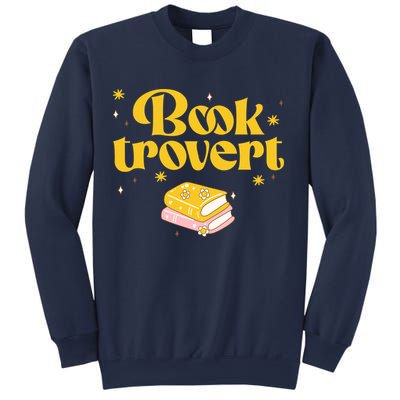 Booktrovert Funny Book Lover Reading Sweatshirt