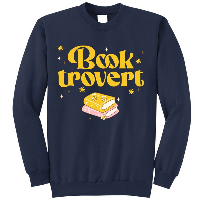 Booktrovert Funny Book Lover Reading Sweatshirt