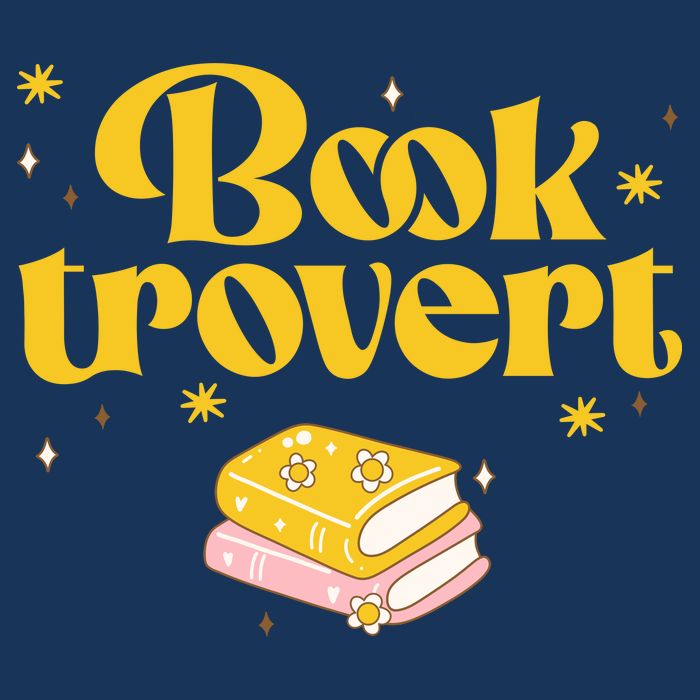 Booktrovert Funny Book Lover Reading Sweatshirt