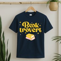 Booktrovert Funny Book Lover Reading T-Shirt