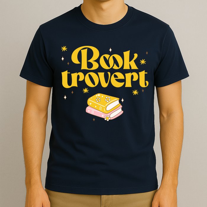 Booktrovert Funny Book Lover Reading T-Shirt