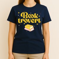 Booktrovert Funny Book Lover Reading T-Shirt