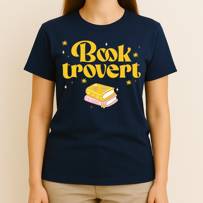 Booktrovert Funny Book Lover Reading T-Shirt