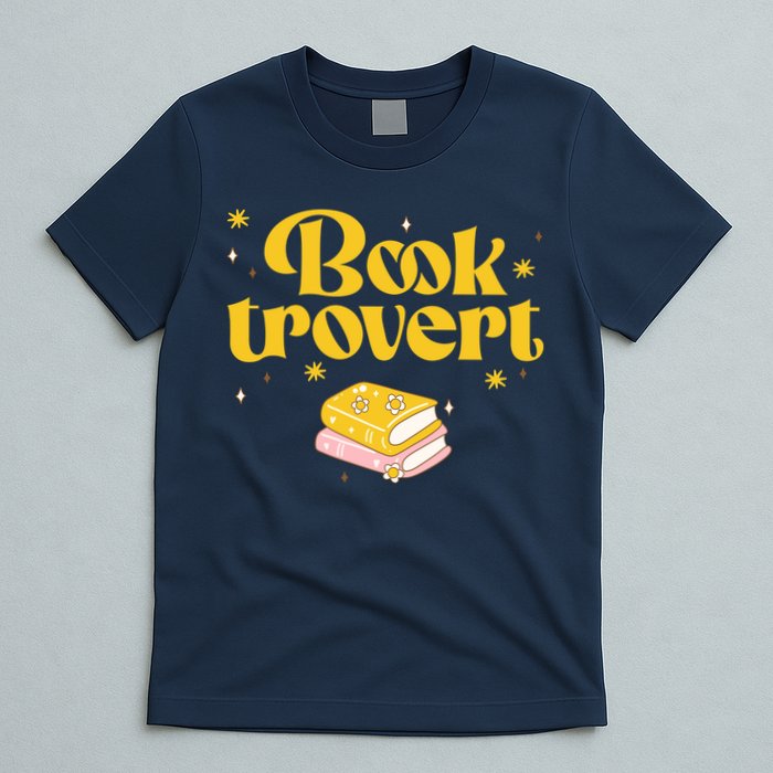 Booktrovert Funny Book Lover Reading T-Shirt