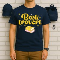 Booktrovert Funny Book Lover Reading T-Shirt
