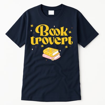 Booktrovert Funny Book Lover Reading Tall T-Shirt