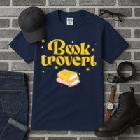 Booktrovert Funny Book Lover Reading Tall T-Shirt