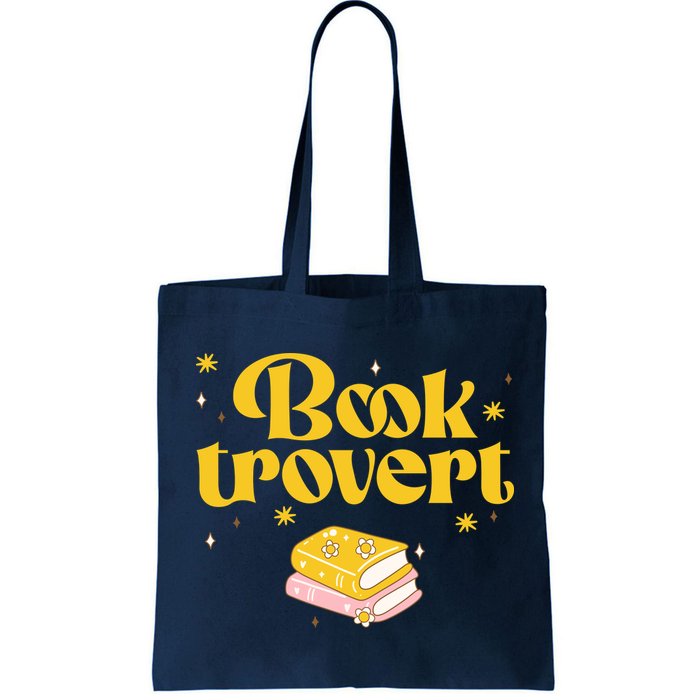 Booktrovert Funny Book Lover Reading Bag