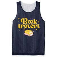 Booktrovert Funny Book Lover Reading Mesh Reversible Basketball Jersey Tank