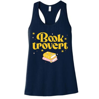 Booktrovert Funny Book Lover Reading Womens Tank Top