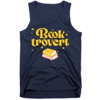 Booktrovert Funny Book Lover Reading Tank Top