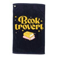 Booktrovert Funny Book Lover Reading Golf Towel