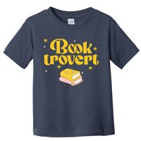 Booktrovert Funny Book Lover Reading Toddler T-Shirt