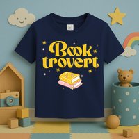 Booktrovert Funny Book Lover Reading Toddler T-Shirt