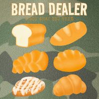 Bakery Funny Bread Baker Bread Dealer Making Dough Baking Legacy Tie Dye Trucker Hat
