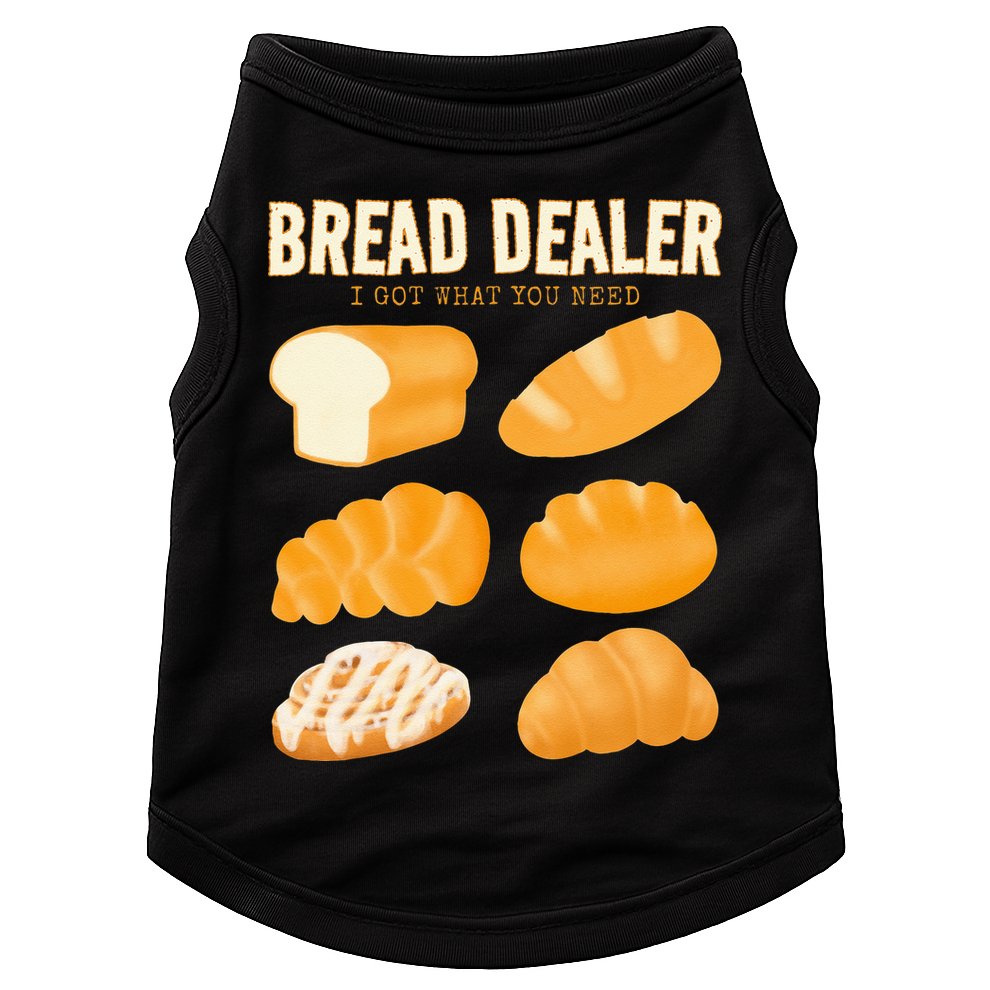 Bakery Funny Bread Baker Bread Dealer Making Dough Baking Doggie Tank