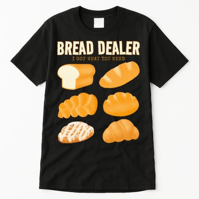 Bakery Funny Bread Baker Bread Dealer Making Dough Baking Tall T-Shirt