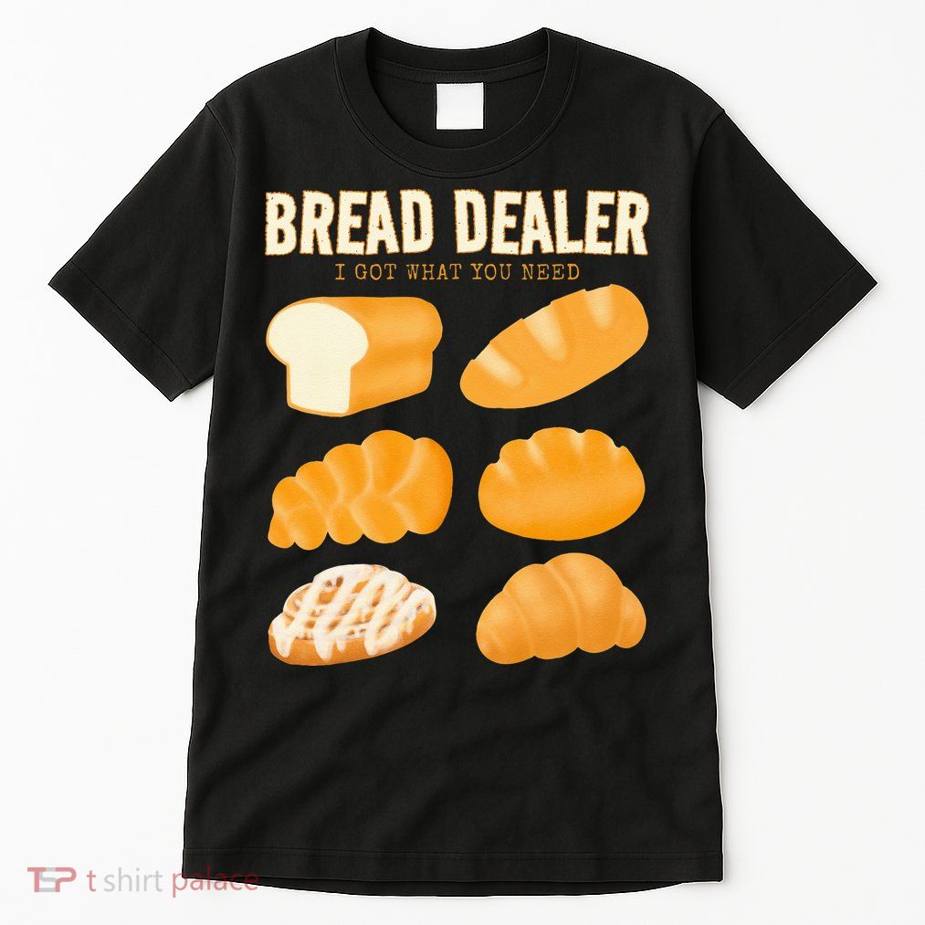 Bakery Funny Bread Baker Bread Dealer Making Dough Baking Tall T-Shirt
