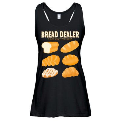 Bakery Funny Bread Baker Bread Dealer Making Dough Baking Ladies Essential Flowy Tank