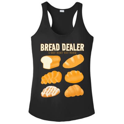 Bakery Funny Bread Baker Bread Dealer Making Dough Baking Ladies PosiCharge Competitor Racerback Tank