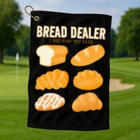 Bakery Funny Bread Baker Bread Dealer Making Dough Baking Golf Towel