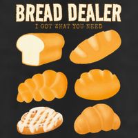Bakery Funny Bread Baker Bread Dealer Making Dough Baking Golf Towel
