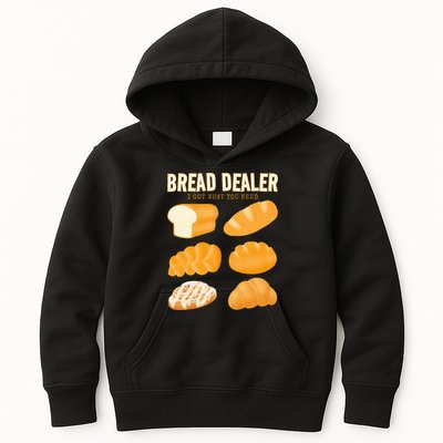Bakery Funny Bread Baker Bread Dealer Making Dough Baking Kids Hoodie