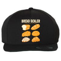 Bakery Funny Bread Baker Bread Dealer Making Dough Baking Wool Snapback Cap