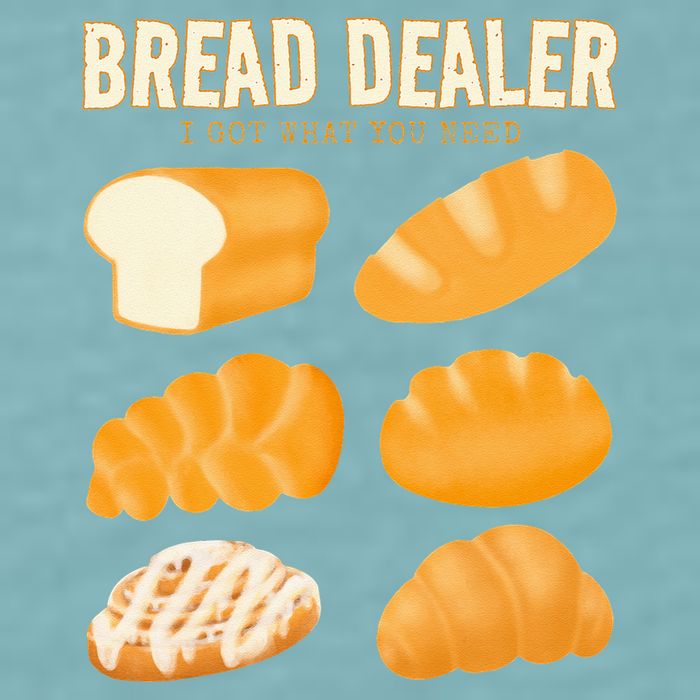 Bakery Funny Bread Baker Bread Dealer Making Dough Baking Sueded Cloud Jersey T-Shirt