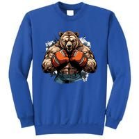 Boxing Fighter Bear Boxer Champ Mixed Martial Arts Gift Sweatshirt