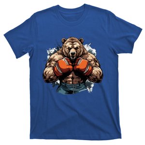 Boxing Fighter Bear Boxer Champ Mixed Martial Arts Gift T-Shirt